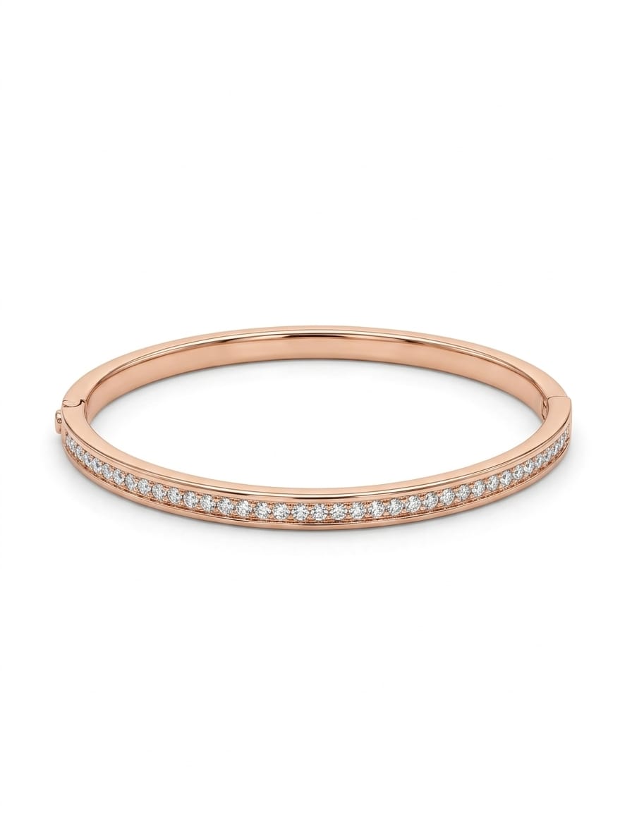 The Celestial Rose Eternity Bangle