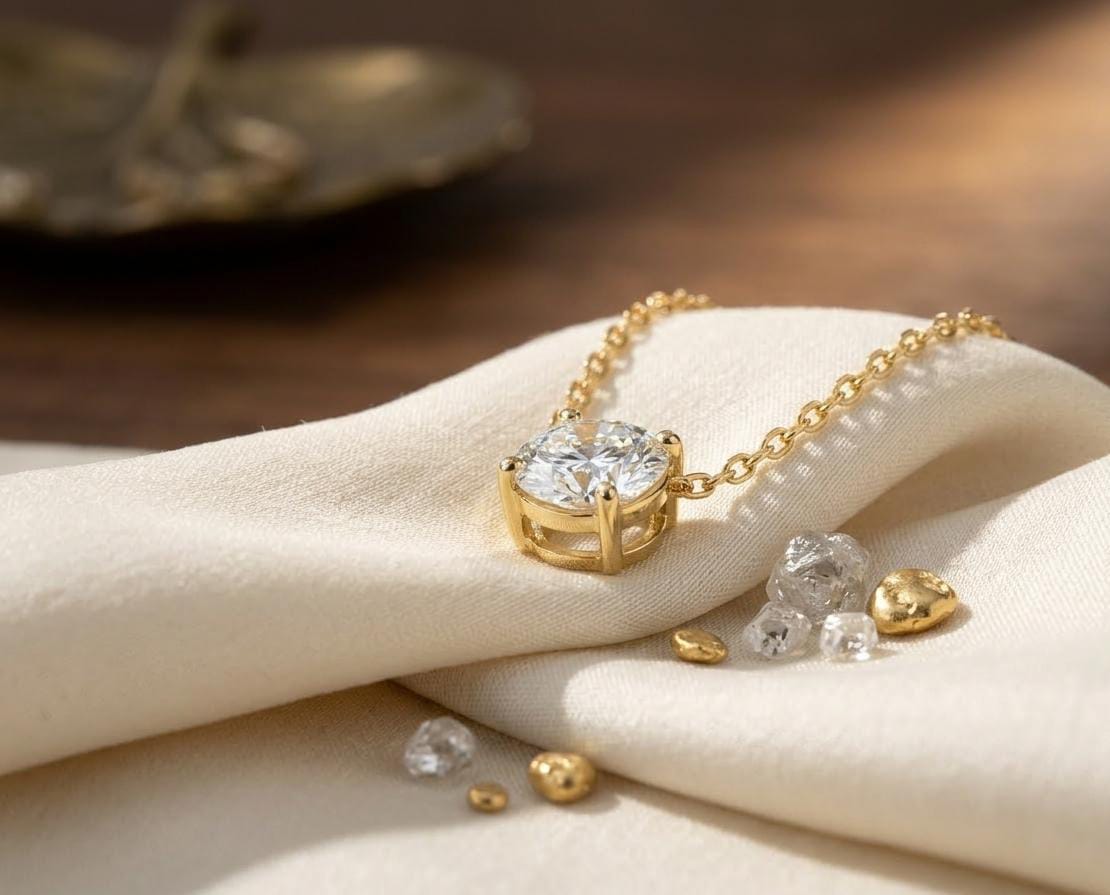 The Eternal Solitaire Pendant