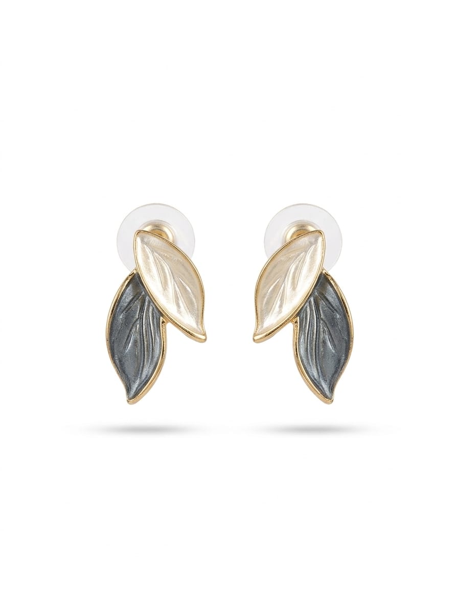 Golden Leaf Earrings