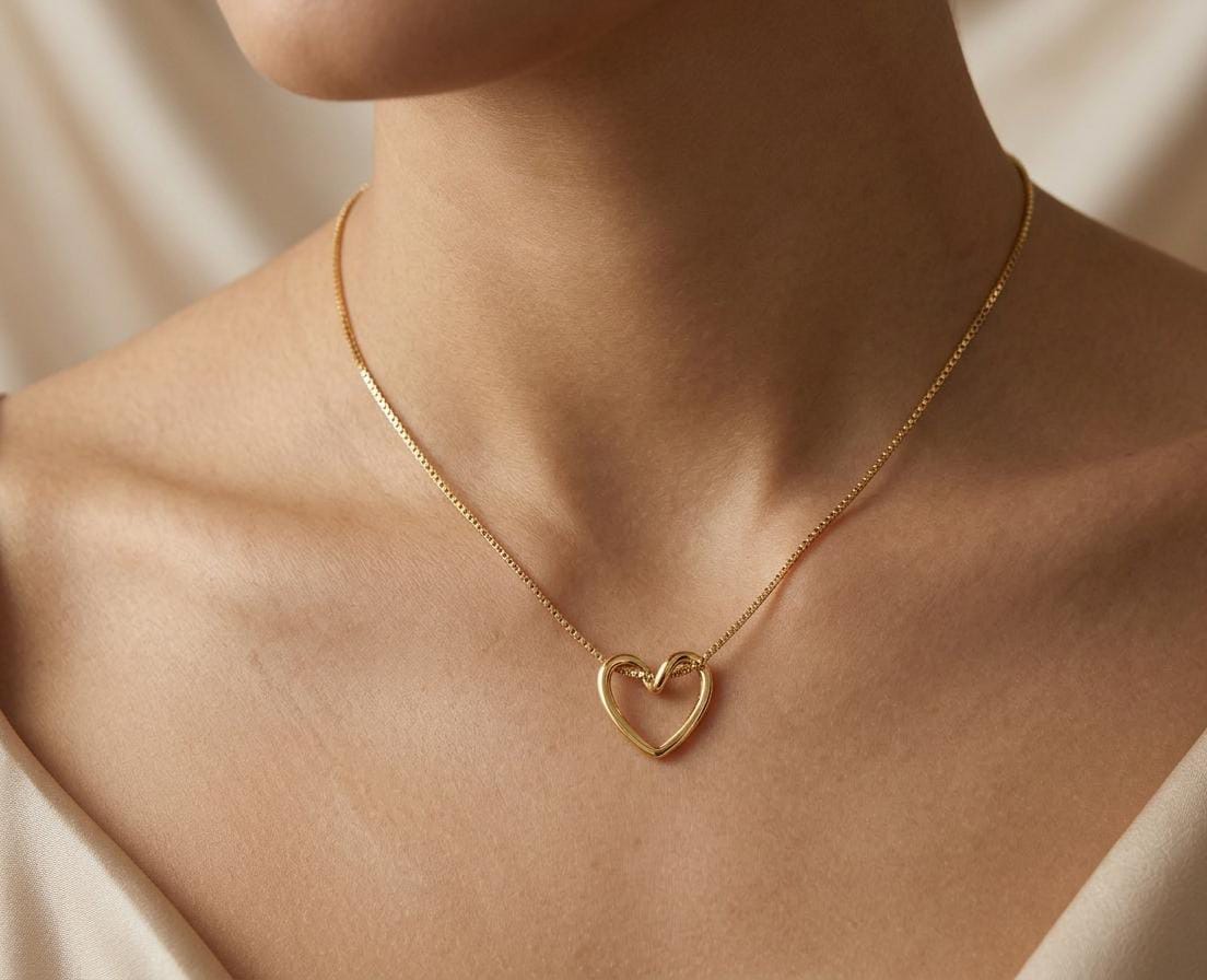 The Amour Infinity Heart Necklace