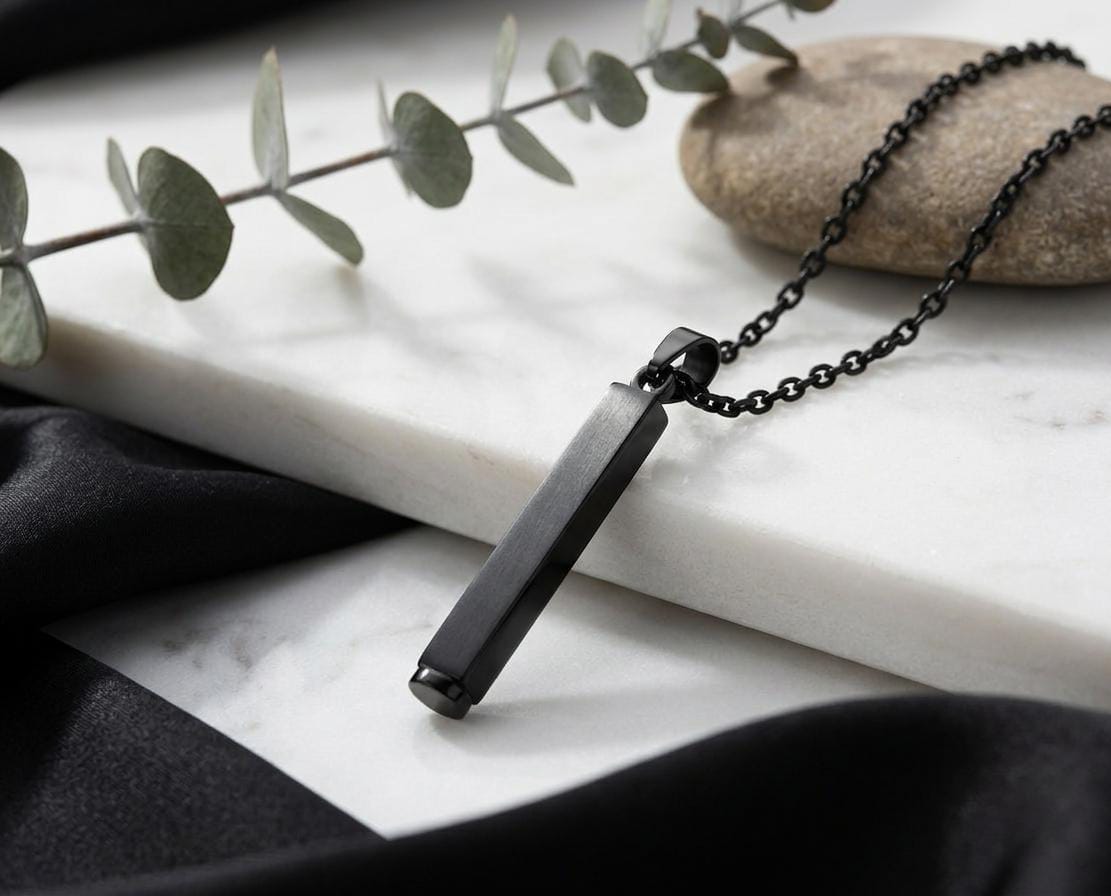 The Obsidian Pillar Pendant