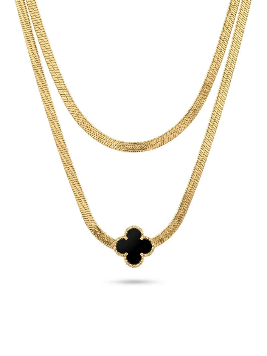 The Noir Clover Layered Set