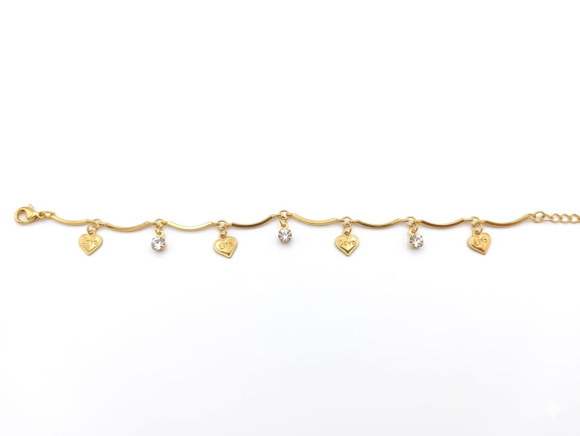 The Aria Sentiment Charm Bracelet