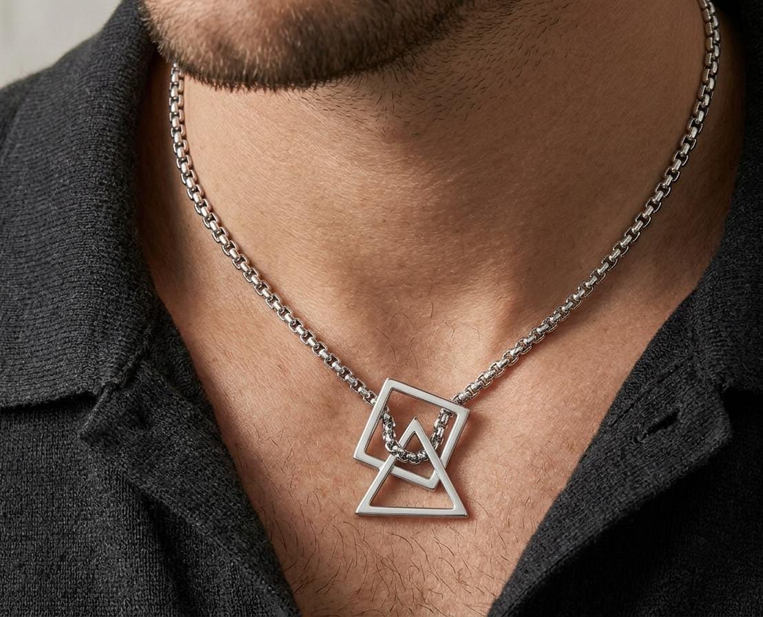 The Geometric Nexus Pendant