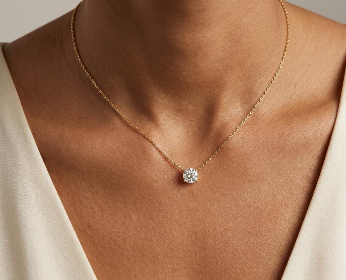 The Eternal Solitaire Pendant