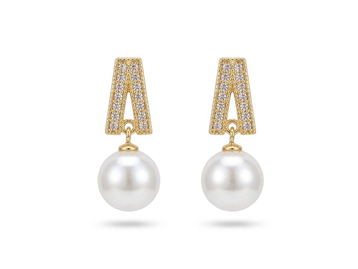 The A-List Pearl Drop Earrings