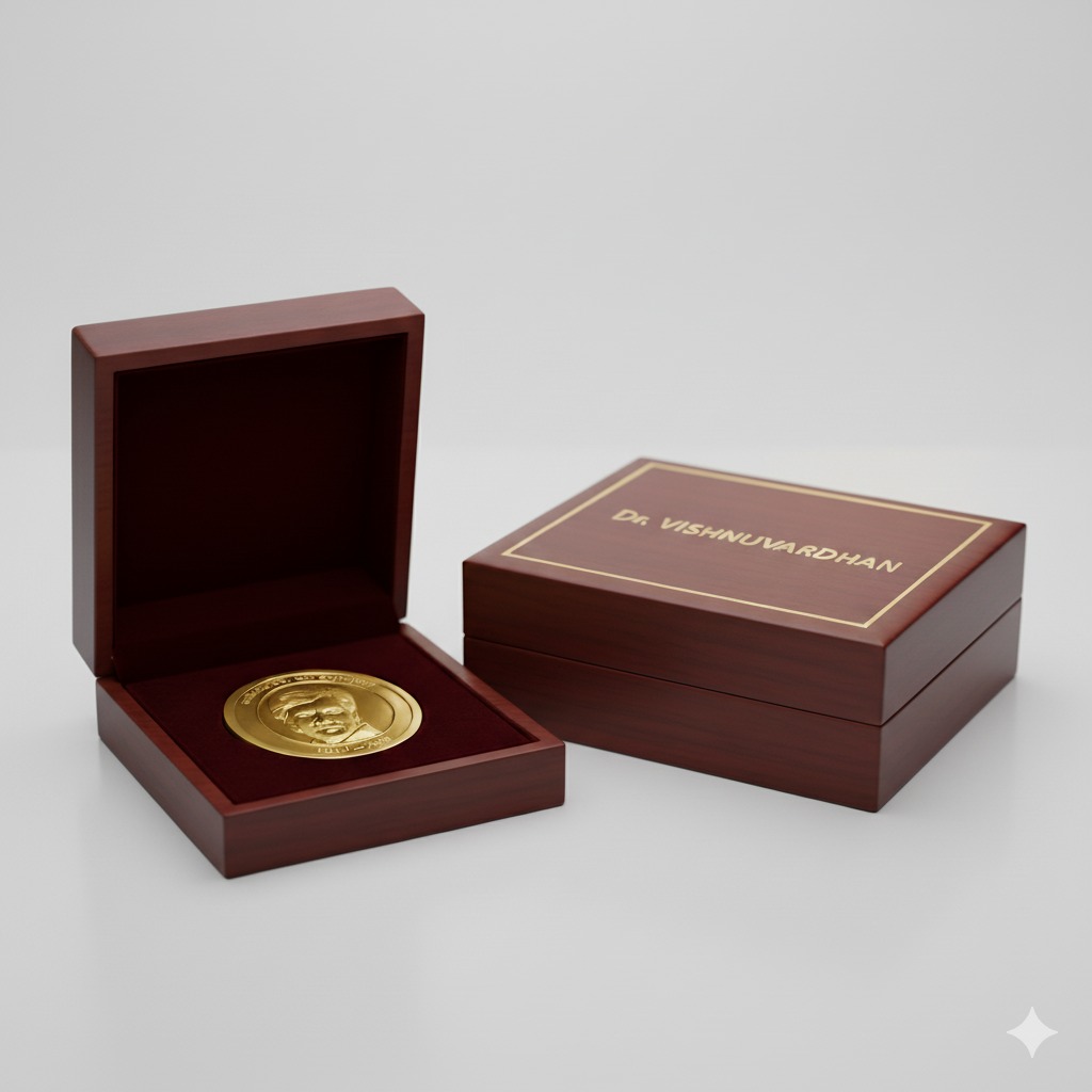 3D Commemorative Gold Coin