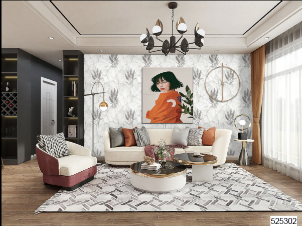 Modern Luxury Living Room Set