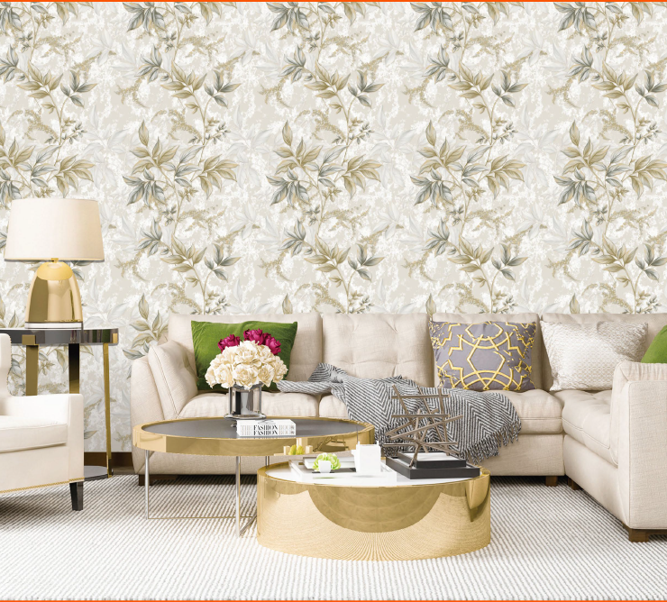 Elegant Floral Wallpaper