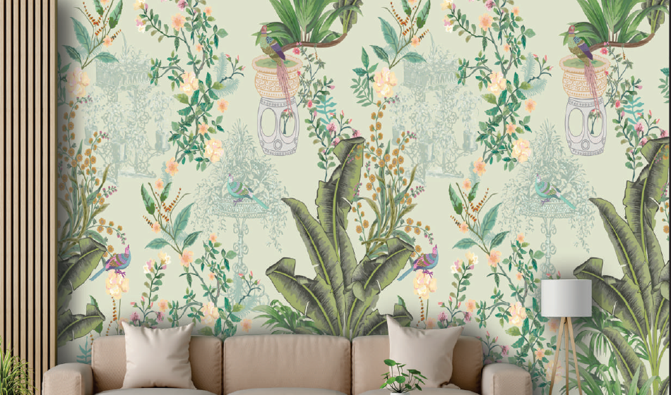 Botanical Paradise Wallpaper