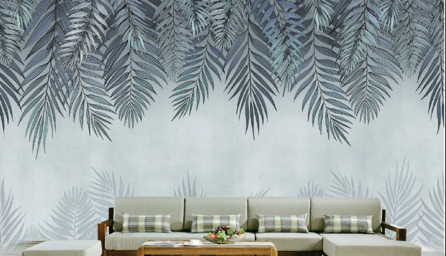 Palm Leaf Wall Mural