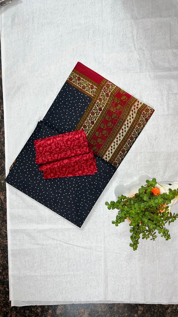 Printed Cotton Saree