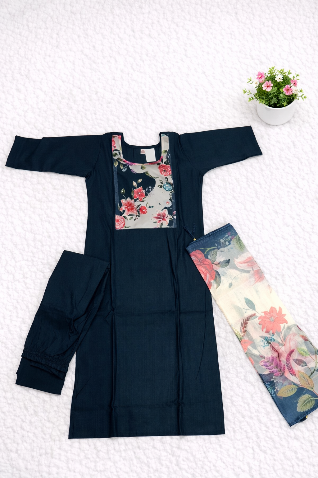 Floral Kurti Set