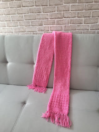 Šiltas ilgas šalikas