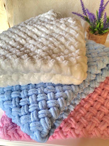 Ružavas pledukas kūdikiui