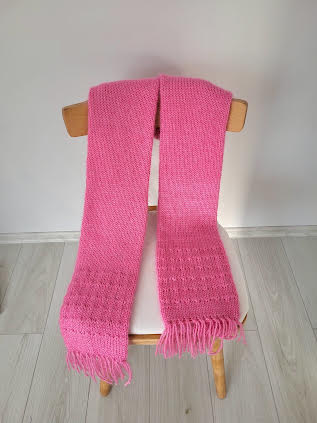 Šiltas ilgas šalikas