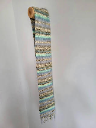 Raštuotas ilgas šalikas