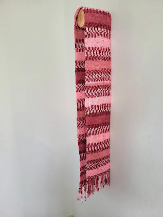 Raštuotas ilgas šalikas