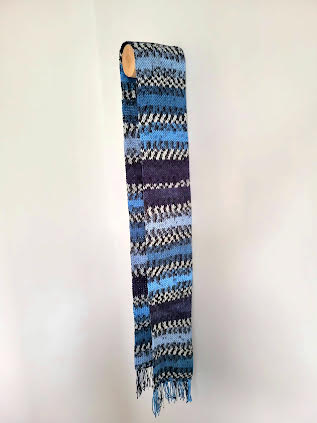 Ilgas raštuotas šalikas