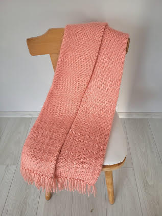 Ilgas, šiltas šalikas