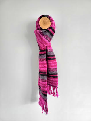 Ilgas raštuotas šalikas