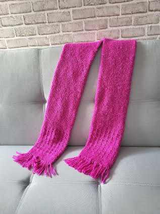 Ilgas storas šalikas