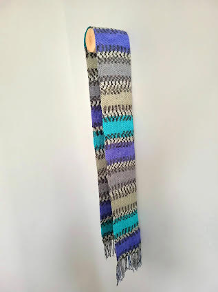 Ilgas raštuotas šalikas