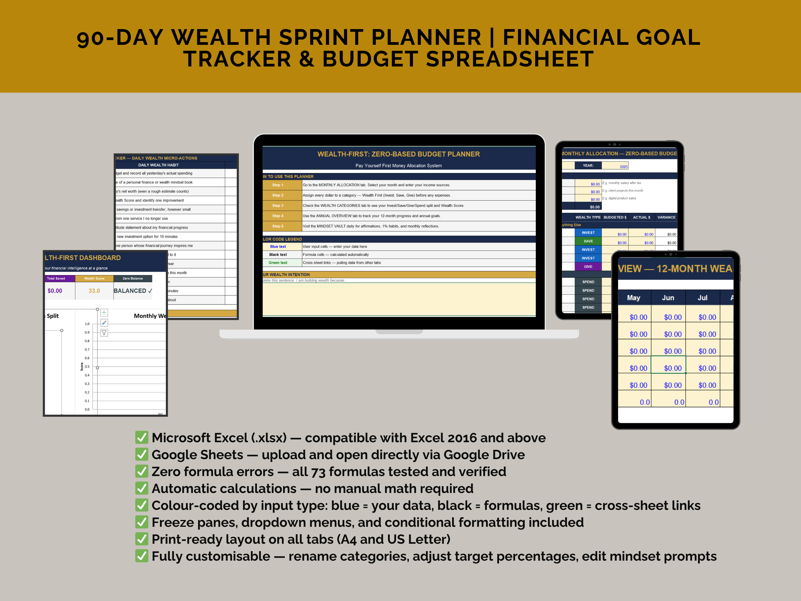 WEALTH-FIRST: ZERO-BASED BUDGET PLANNER