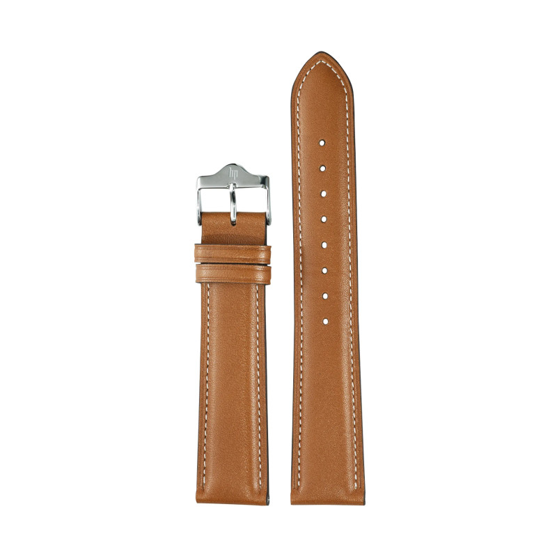 Bracelet LIP 20mm - Cuir Bovin Marron Lisse (675413)