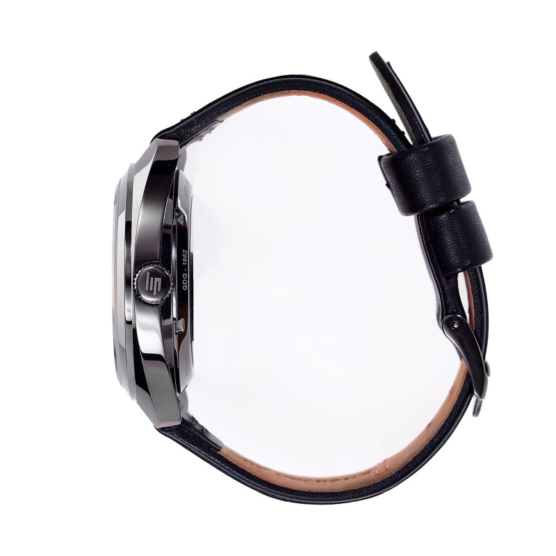 Montre LIP Général de Gaulle 39 mm - Automatique Squelette "Black Auto Saphir" (671381)