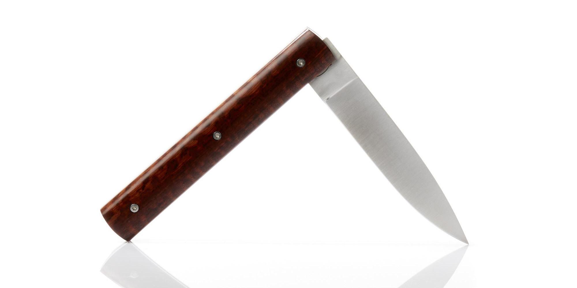 Couteau Le Français - Manche en Bois d'Amourette (Atelier Perceval)