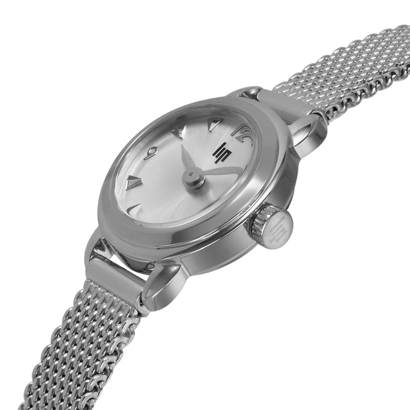 Montre LIP Henriette - Boîtier Acier 18 mm & Bracelet Milanais (671267)
