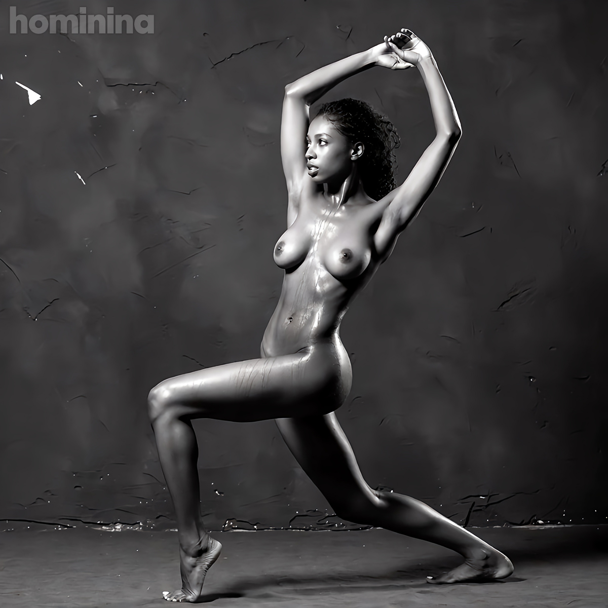 Art Nudes Vol. 10 | 60 Art Prints | Black Dancers  