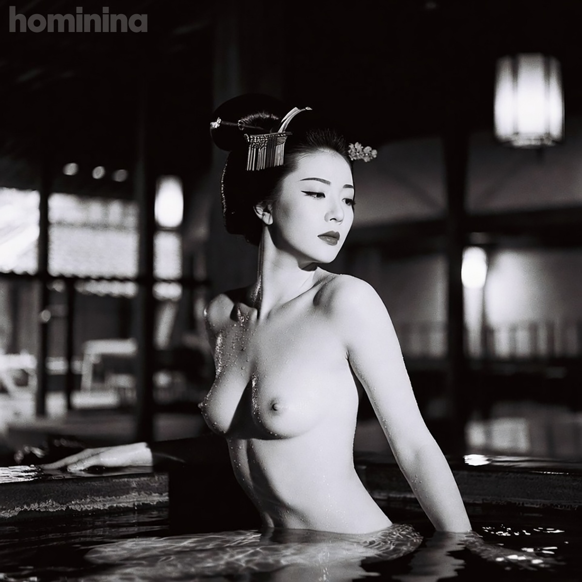 Art Nudes Vol. 9 | 75 Art Prints | Japanese Geisha Bathhouse Models  