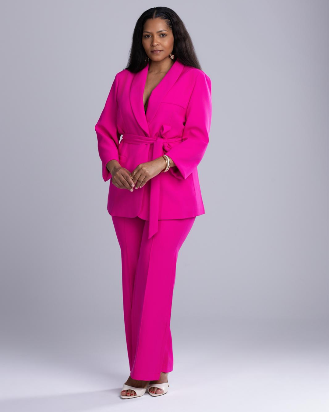 Fato Feminino Elegante (Blazer + Calça)