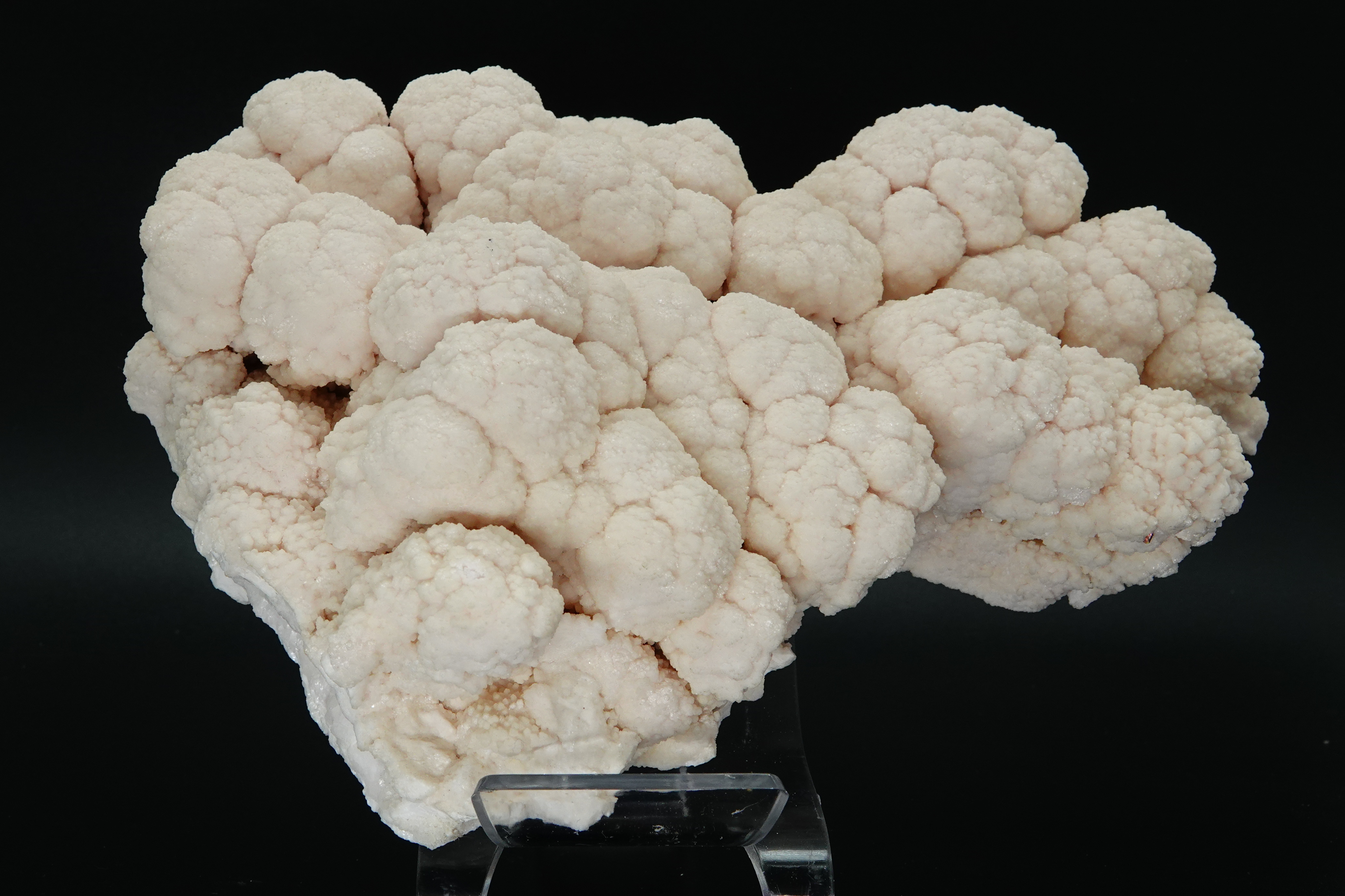 Calcite Botryoïdale avec une inclusion de Calchopyrite - Bulgarie - Qualité MUSEUM - 8830 carats