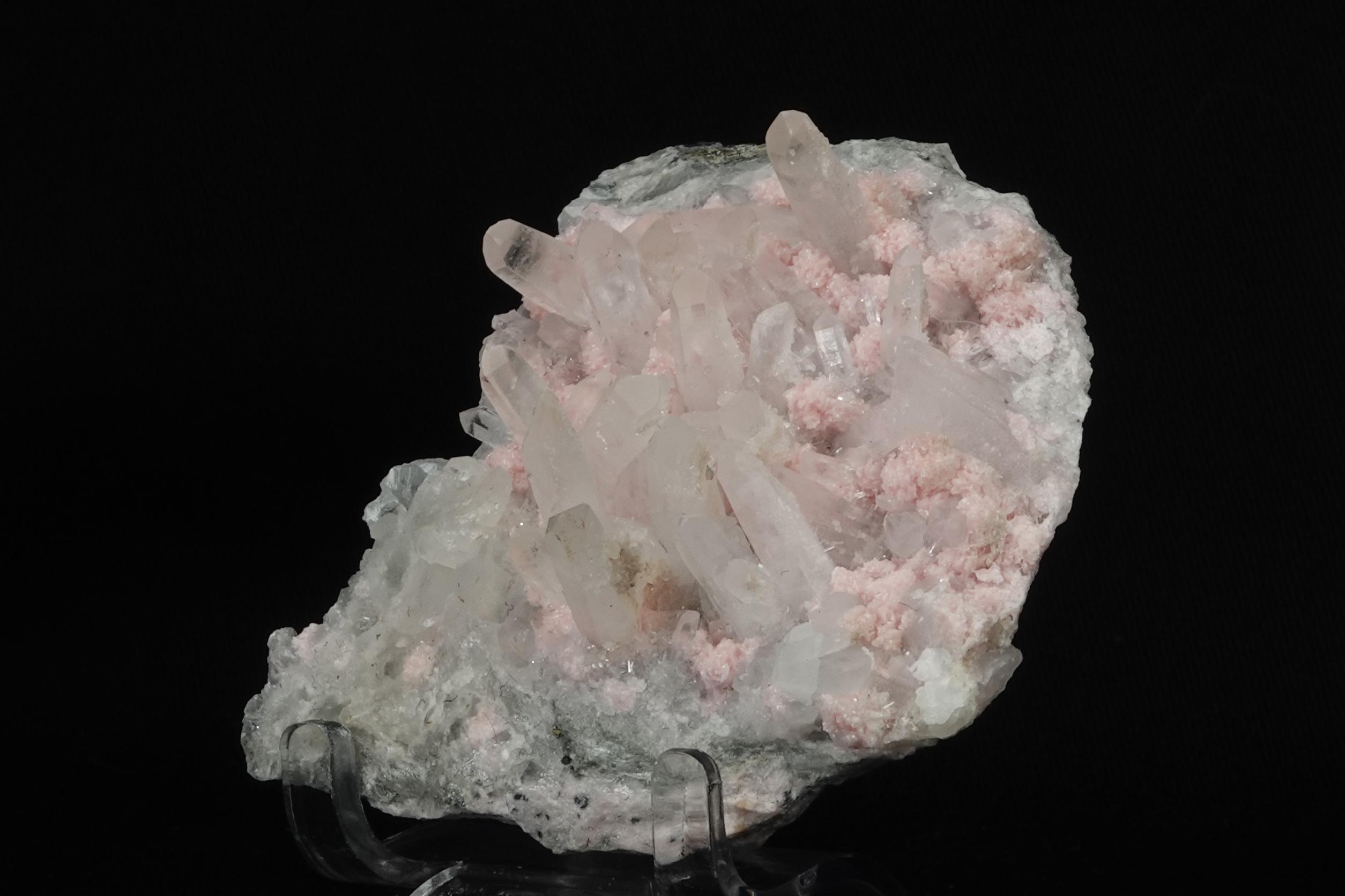 Minéral Rhodochrosite, Quartz et sphalérite - Bulgarie -  900.1 ct