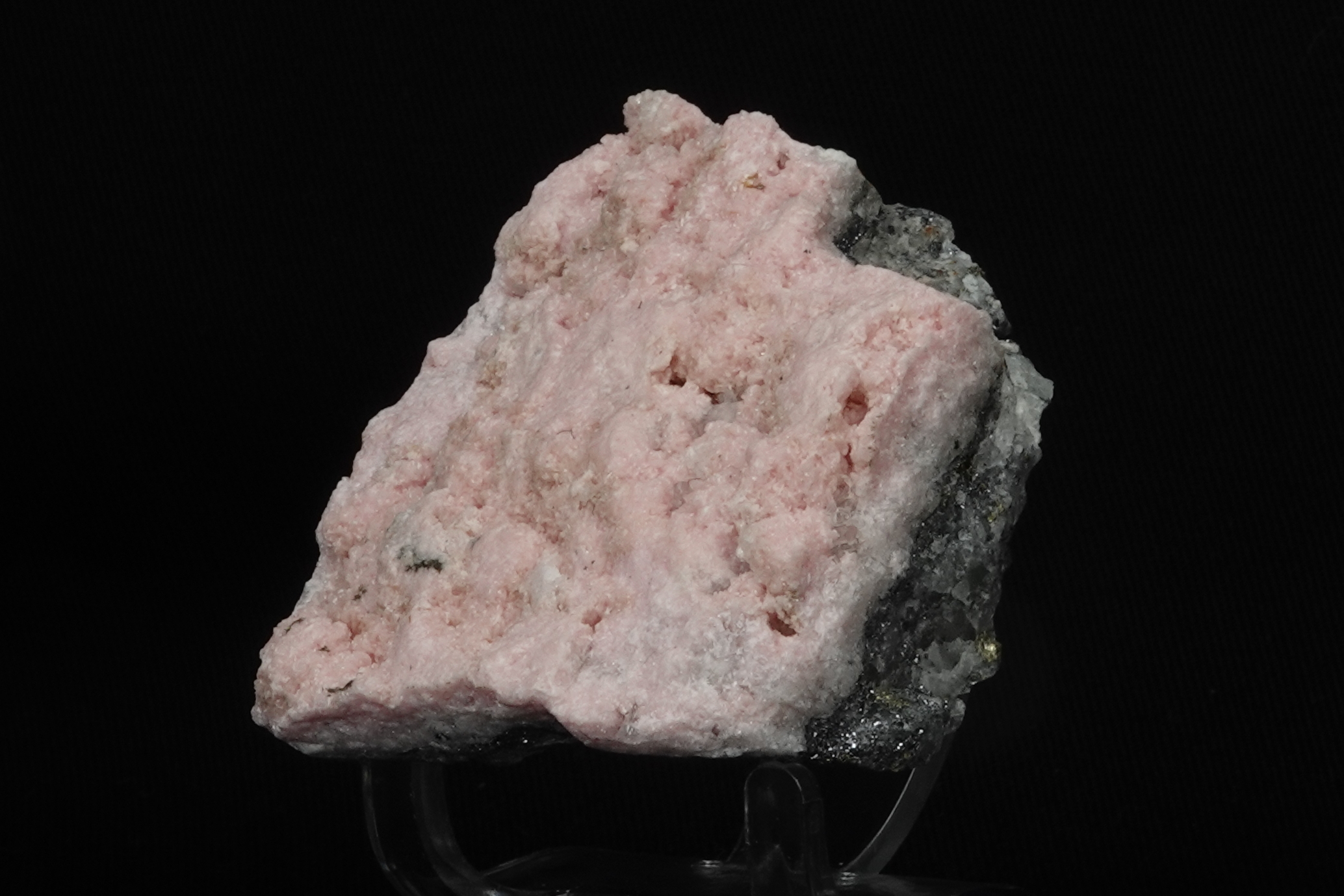 Rhodochrosite & Chalcopyrite - Mine de Davidkovo, Bulgarie - 772 ct