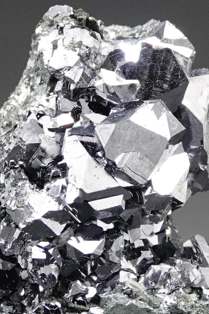 Galène miroir et Quartz - Mine de Krushev, Madan, Bulgarie - 251,5 ct