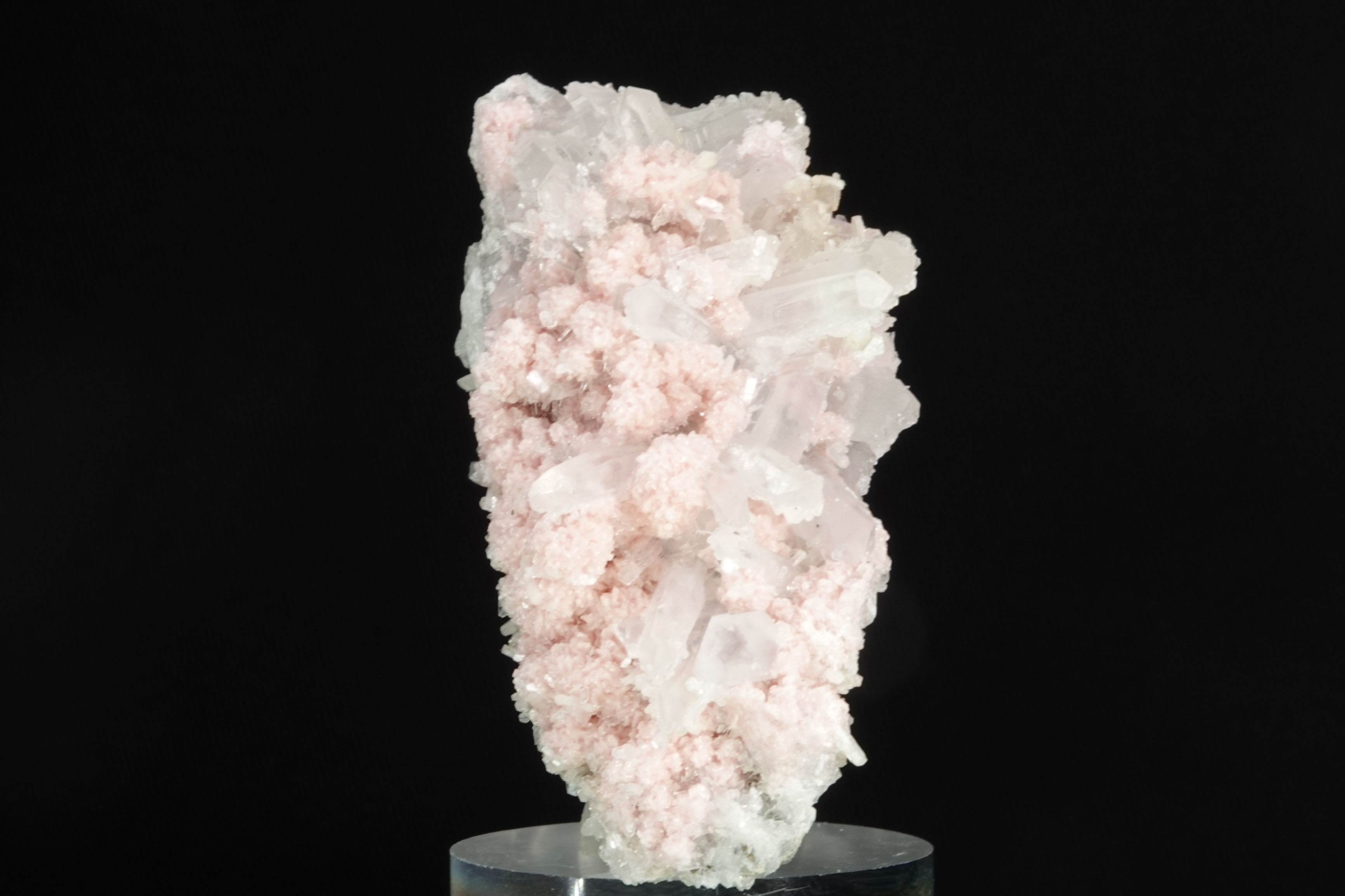 Rhodochrosite, Calcite & Chalcopyrite  - Bulgarie - 611,5 ct