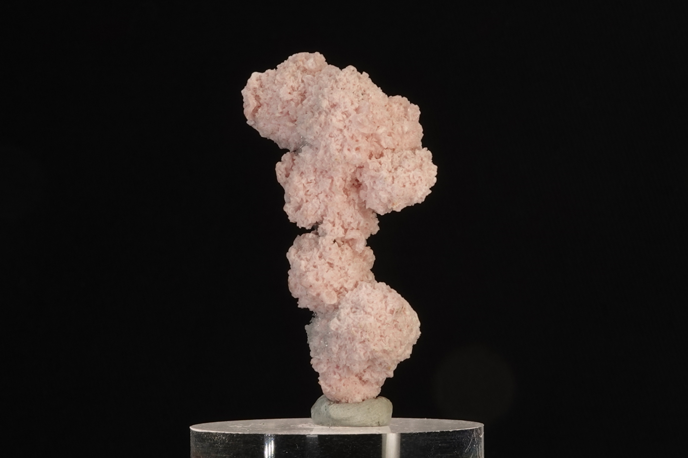 Rhodochrosite & Quartz - Biface - Mine de Davidkovo, Bulgarie - 76.5 ct