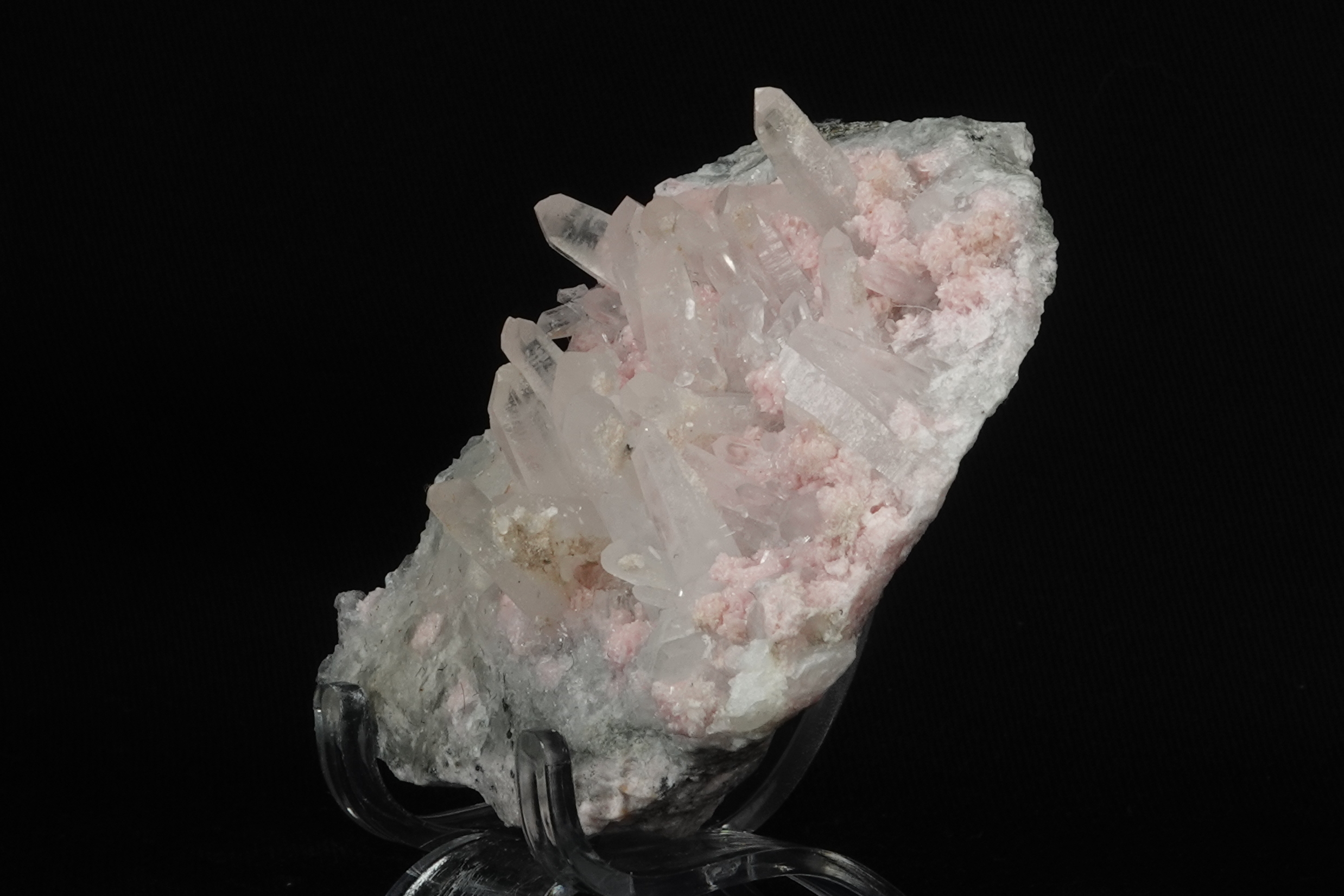 Minéral Rhodochrosite, Quartz et sphalérite - Bulgarie -  900.1 ct