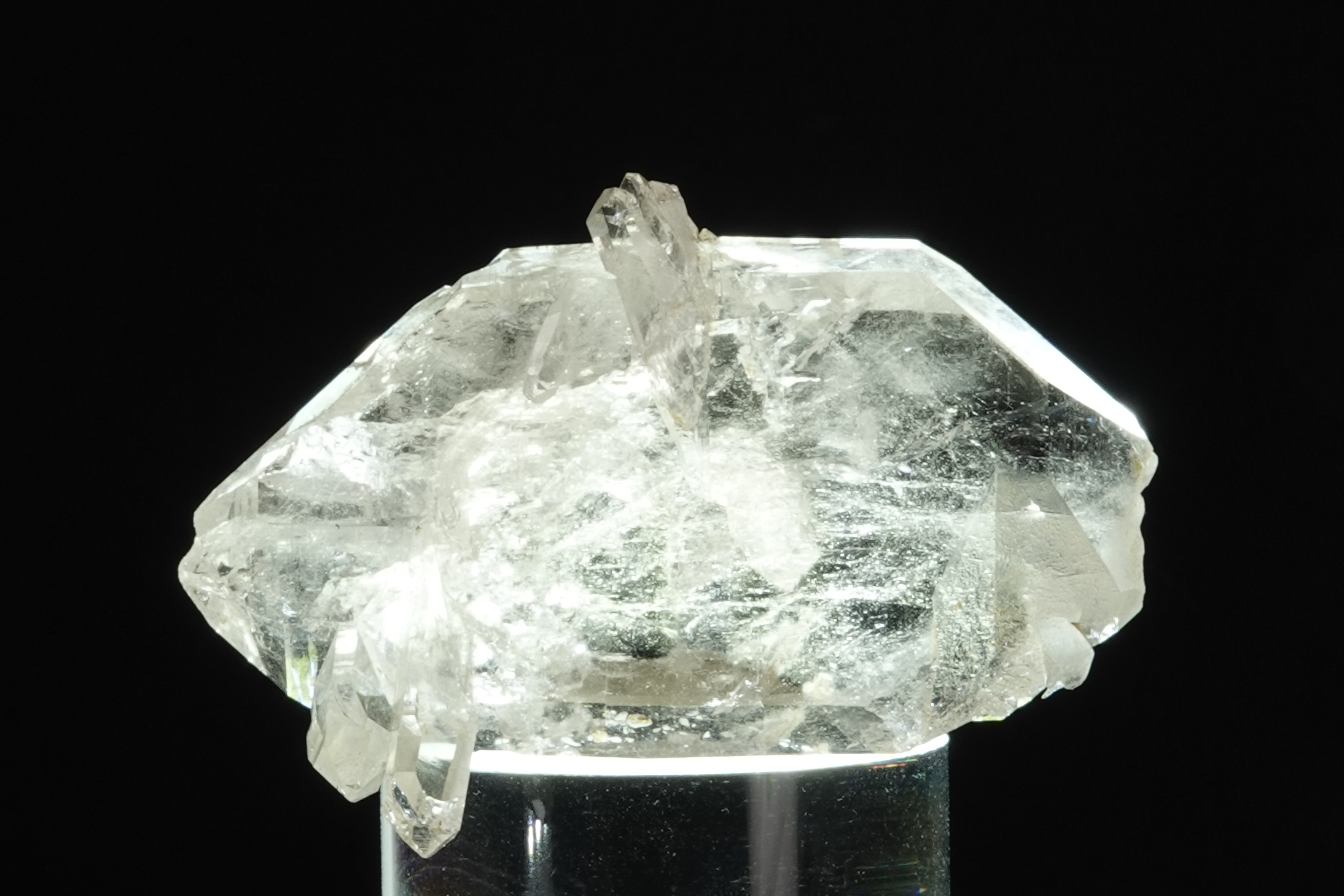 Quartz bipyramidé - Bourg-d’Oisans, Isère - 290,5 ct