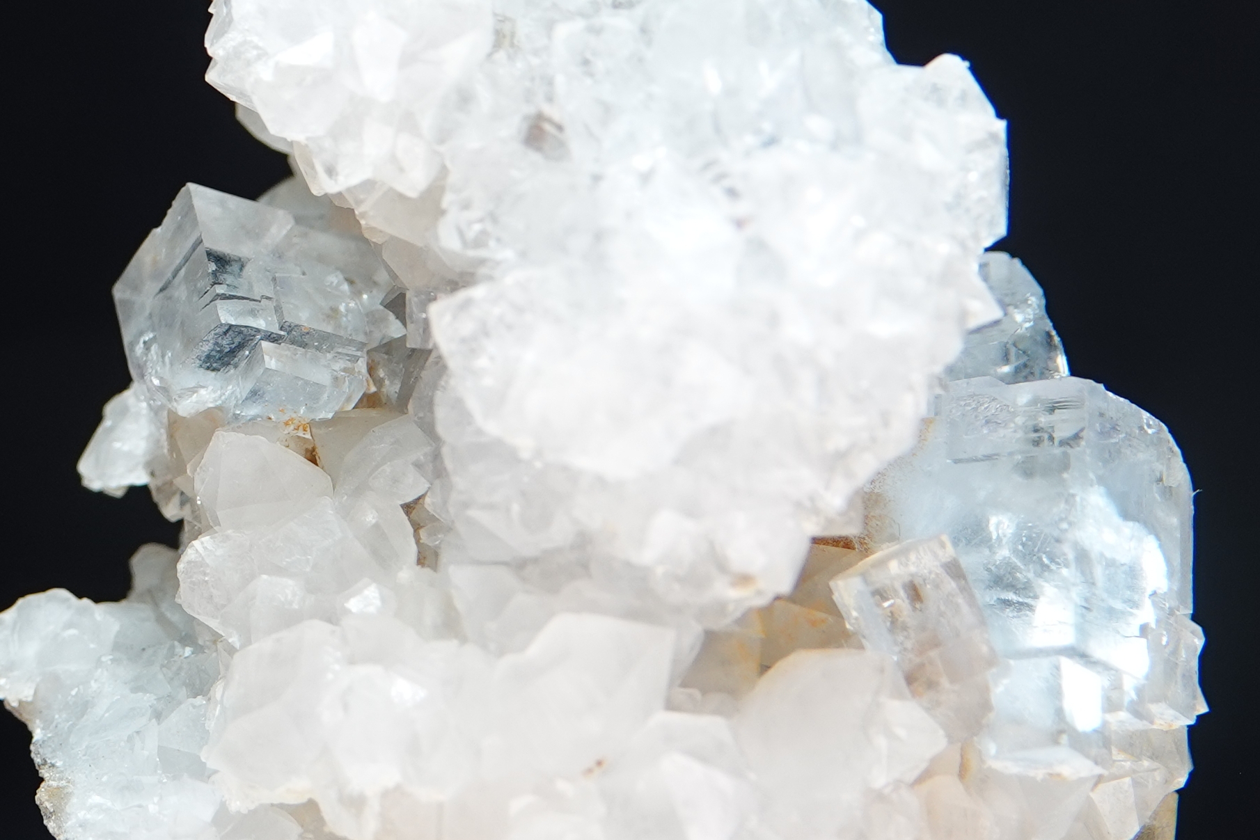 Fluorite sur Quartz - Berbès, Ribadesella, Asturies, Espagne - 85,1 g