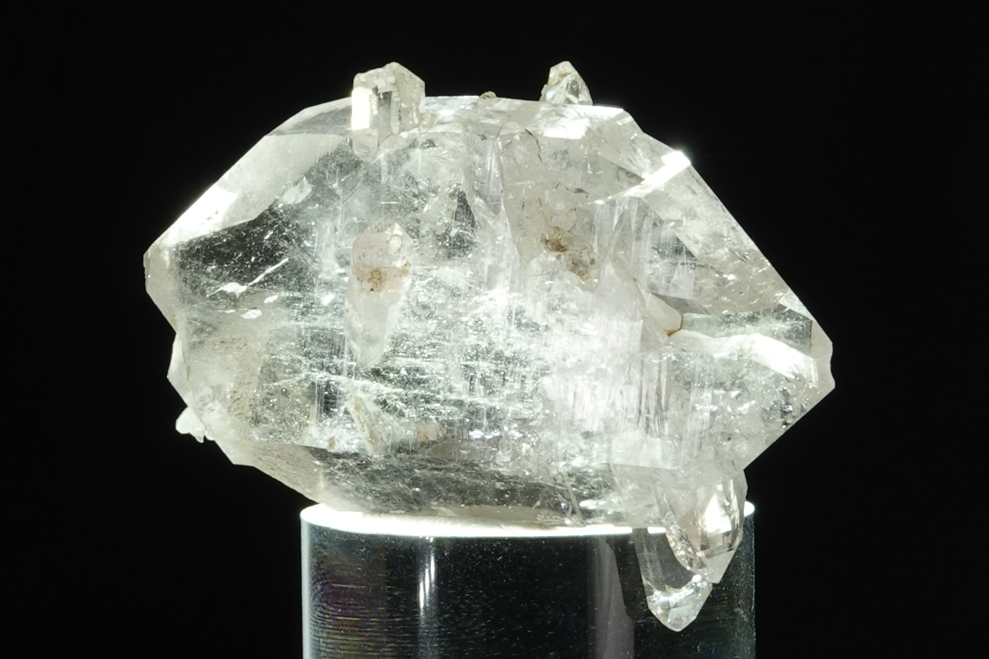 Quartz bipyramidé - Bourg-d’Oisans, Isère - 290,5 ct