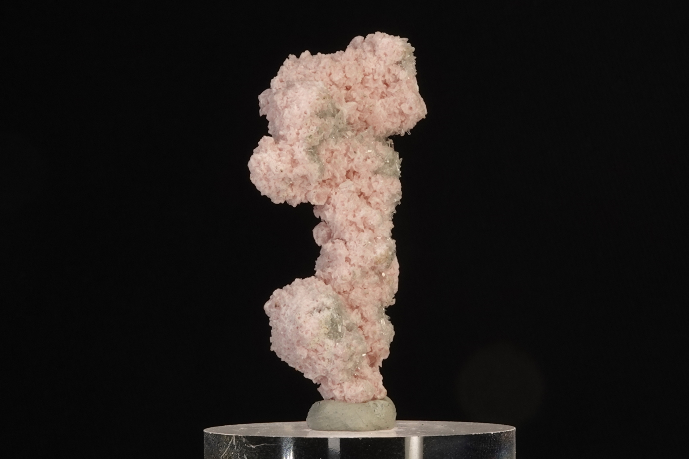 Rhodochrosite & Quartz - Biface - Mine de Davidkovo, Bulgarie - 76.5 ct