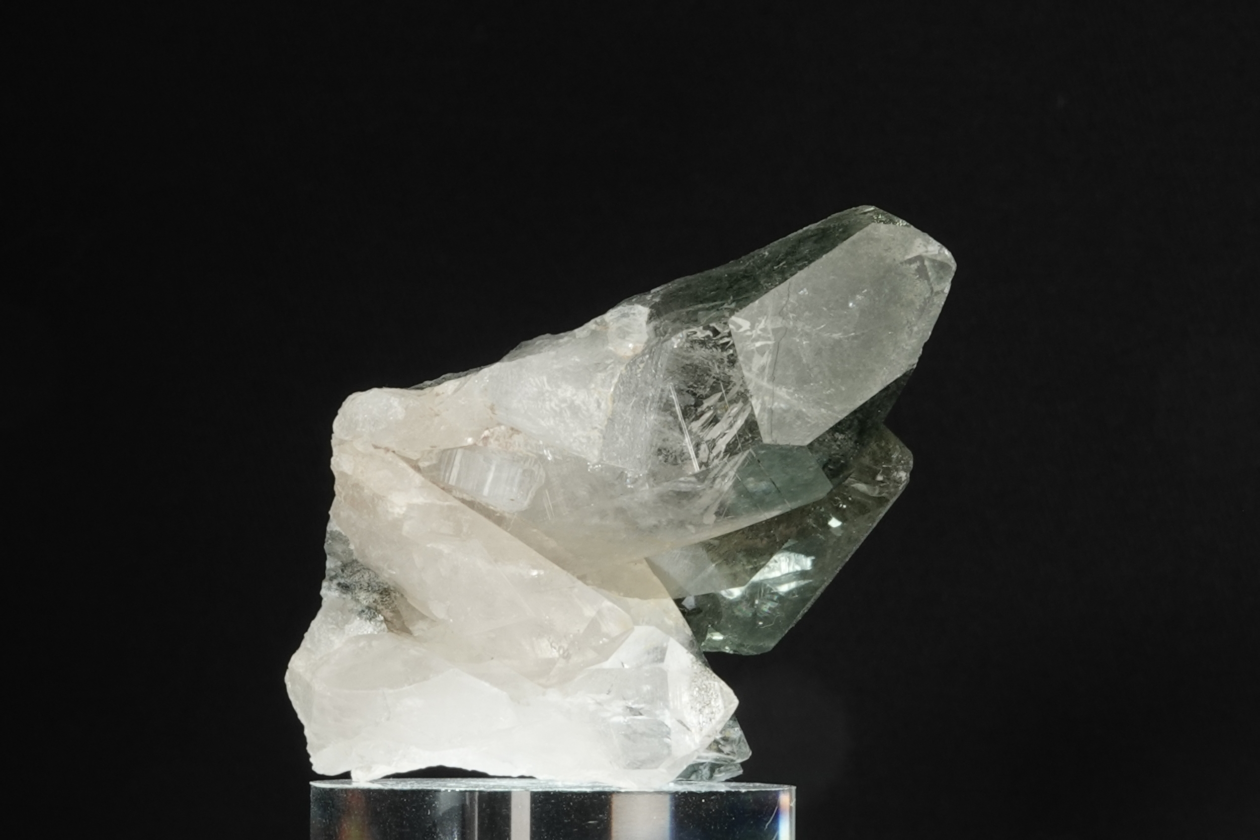 Quartz à fantôme chlorite - Oisans, Isère  553,5 ct