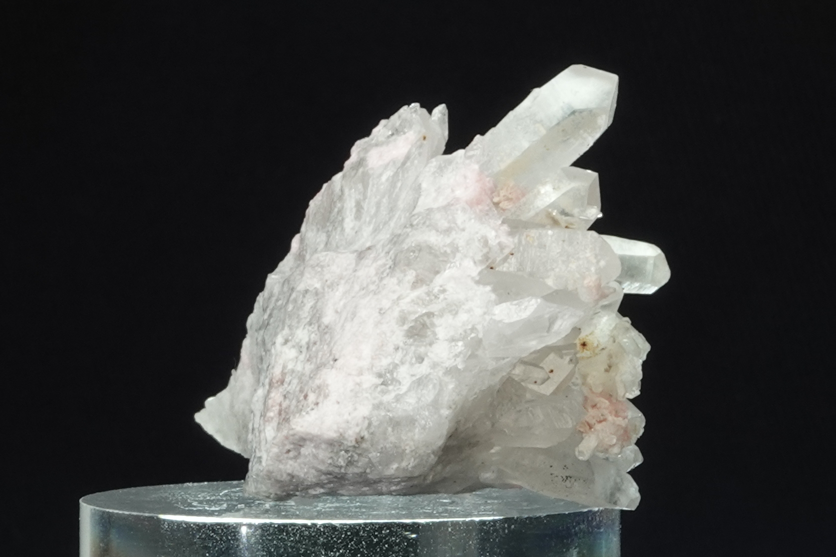 Quartz & Rhodochrosite - Mine de Davidkovo, Bulgarie - 194 ct