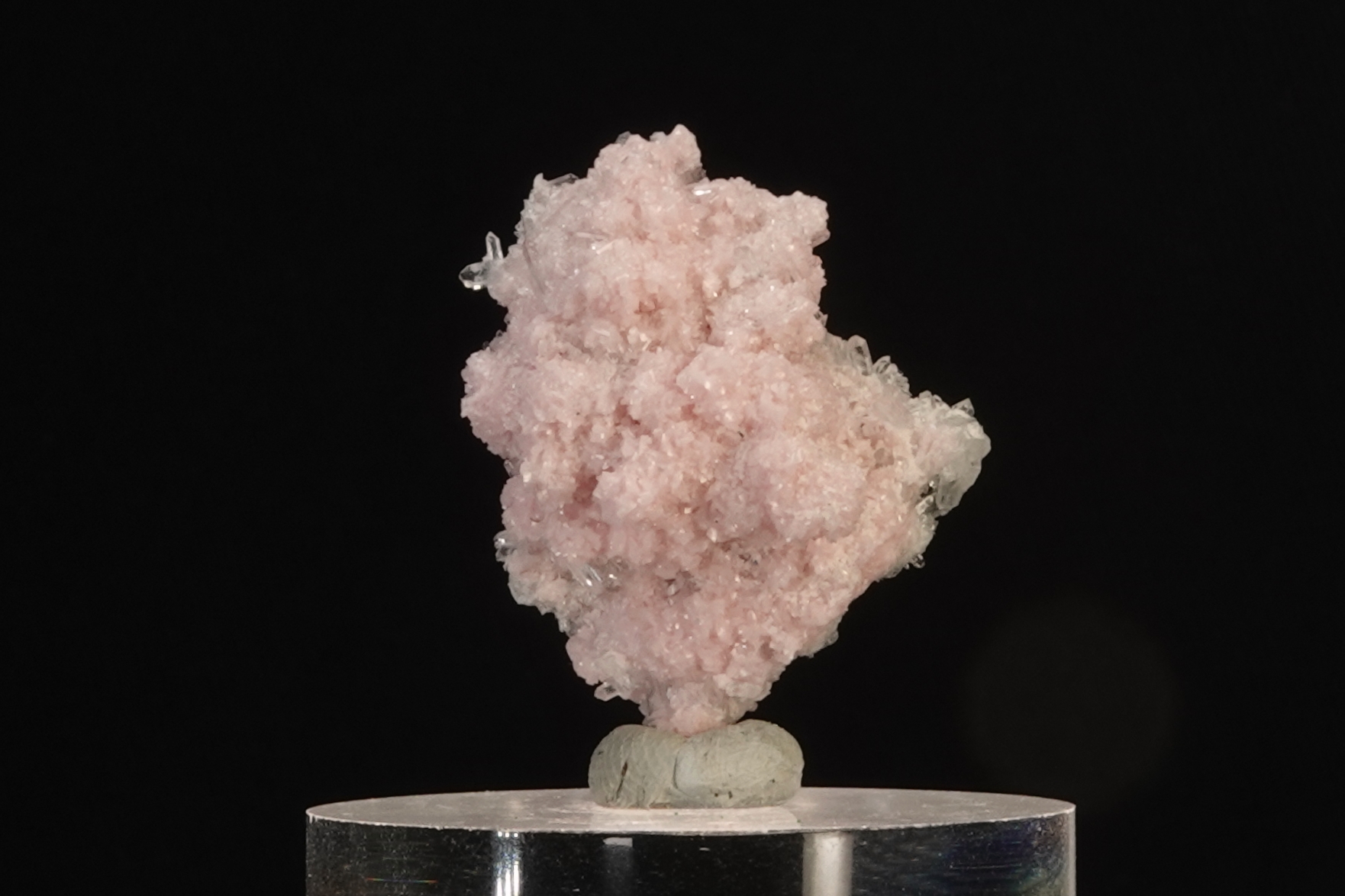Rhodochrosite & Quartz - Biface - Mine de Davidkovo, Bulgarie - 53.5 ct