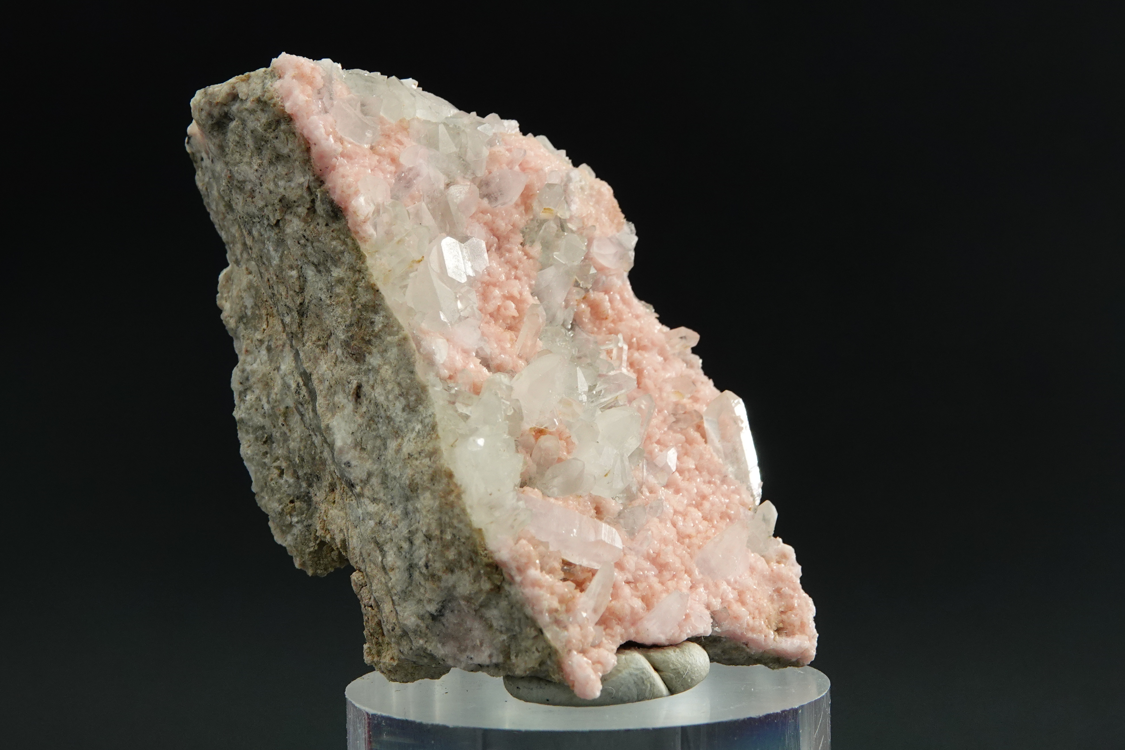 Rhodochrosite, Calcite - Bulgarie - 346,5 CARATS